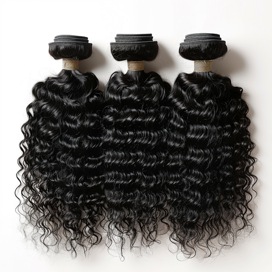 Curly Natural Color Bob Wig